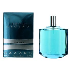 Chrome Legend by Azzaro, 2.6 oz Eau De Toilette Spray for Men