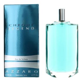 Chrome Legend by Azzaro, 4.2 oz Eau De Toilette Spray for Men