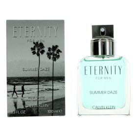 Eternity Summer Daze by Calvin Klein, 3.3 oz Eau De Toilette Spray for Men