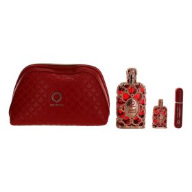 Orientica Amber Rouge by Orientica, 4 Piece Get Set for Unisex