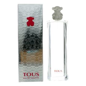 Tous Silver by Tous, 3 oz Eau De Toilette Spray for Women